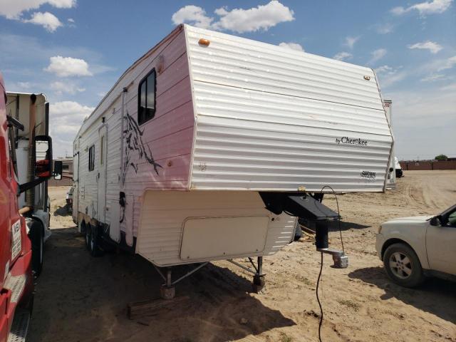 4X4FCTE288Y200452 - 2008 FOREST RIVER WOLF PACK 285WP WHITE photo 1