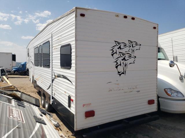 4X4FCTE288Y200452 - 2008 FOREST RIVER WOLF PACK 285WP WHITE photo 4