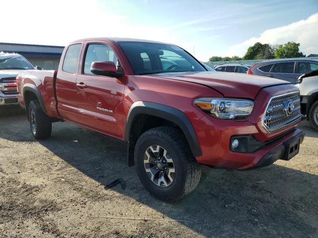 5TFSZ5AN1GX020717 - 2016 TOYOTA TACOMA ACCESS CAB წითელი ფოტო 4