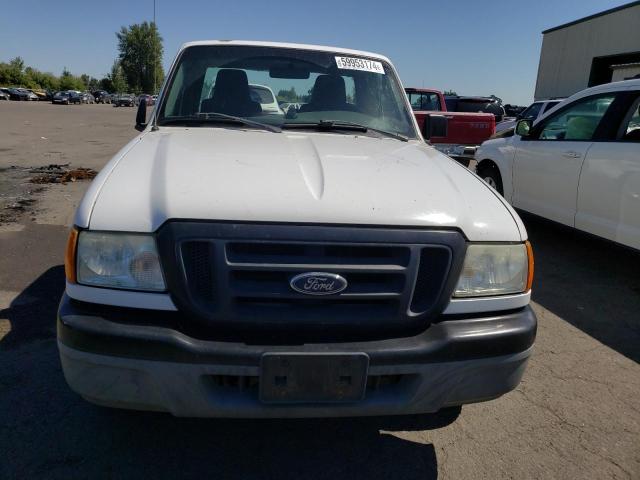 1FTYR10E64PB10378 - 2004 FORD RANGER WHITE photo 5