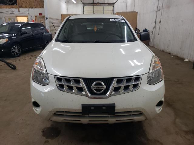 JN8AS5MV0DW655915 - 2013 NISSAN ROGUE S WHITE photo 5