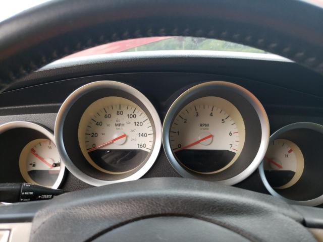 2D8GV58215H535605 - 2005 DODGE MAGNUM R/T RED photo 9
