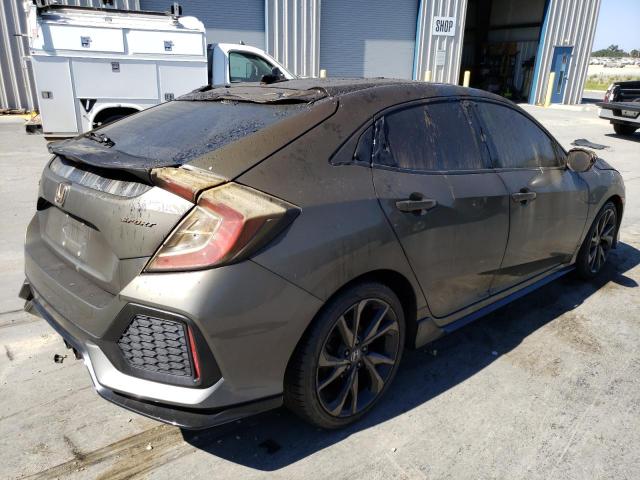 SHHFK7H43JU427226 - 2018 HONDA CIVIC SPORT 烧焦的 照片 3