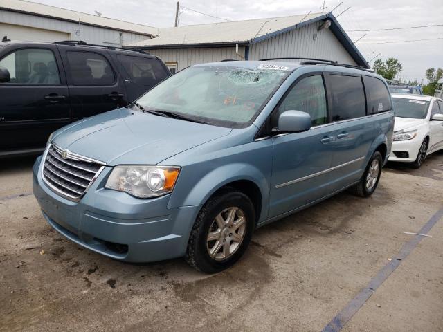 2A4RR5D12AR361261 - 2010 CHRYSLER TOWN & CNT TOURING BLUE photo 1