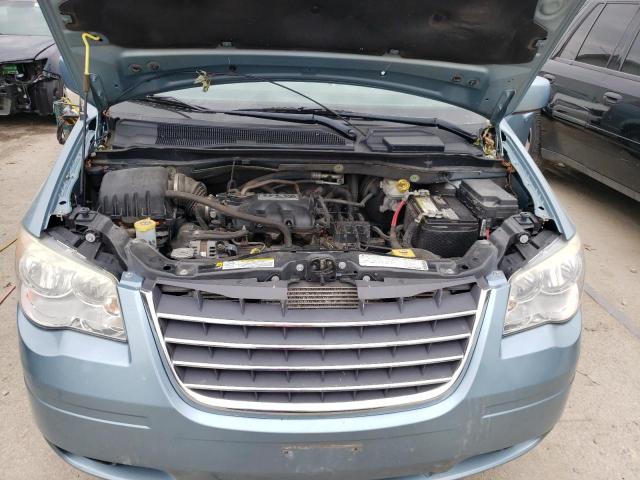 2A4RR5D12AR361261 - 2010 CHRYSLER TOWN & CNT TOURING BLUE photo 11