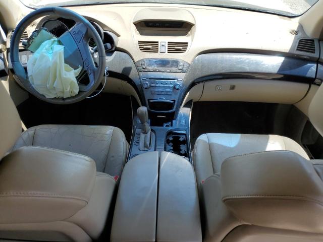 2HNYD28289H524931 - 2009 ACURA MDX WHITE photo 8