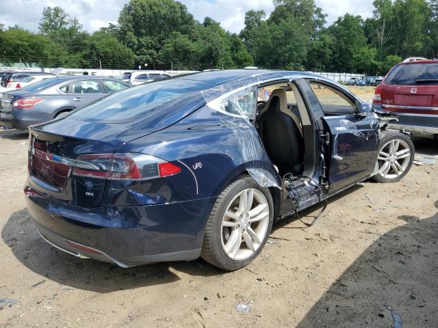 5YJSA1H18EFP46763 - 2014 TESLA MODEL S Mavi foto 3