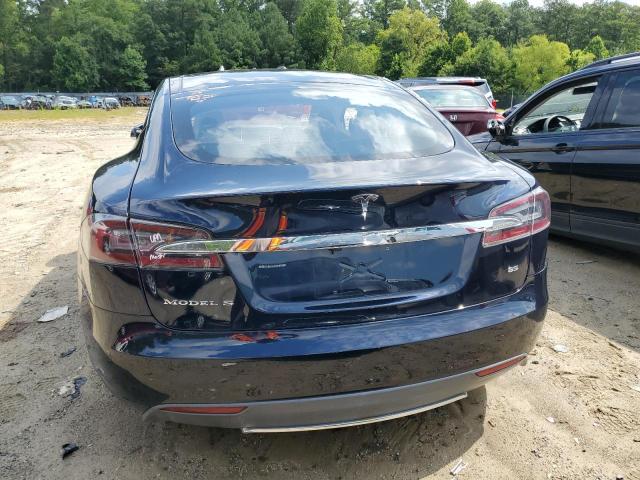 5YJSA1H18EFP46763 - 2014 TESLA MODEL S Mavi foto 6