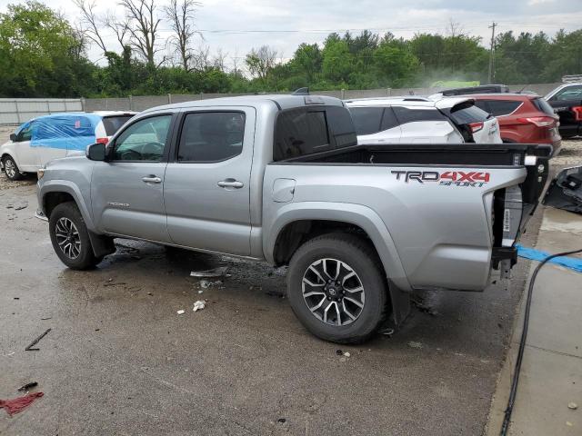 3TMCZ5AN6PM647133 - 2023 TOYOTA TACOMA DOUBLE CAB SILVER photo 2