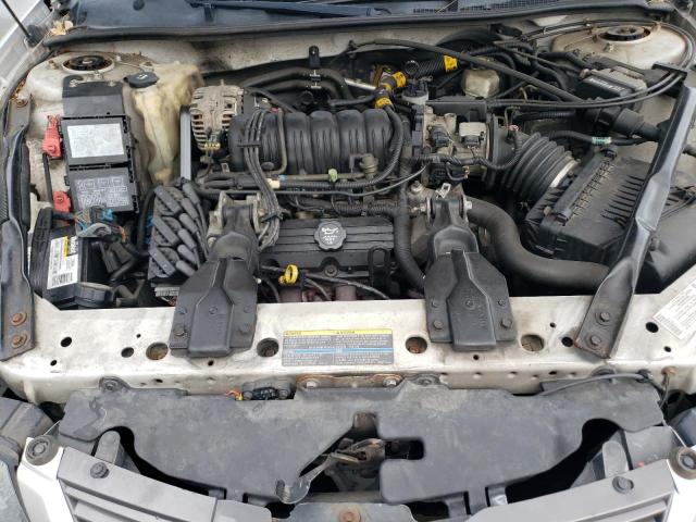2G1WH52K749338272 - 2004 CHEVROLET IMPALA LS SILVER photo 11