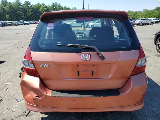 JHMGD38697S030009 - 2007 HONDA FIT S 橙色 照片 6