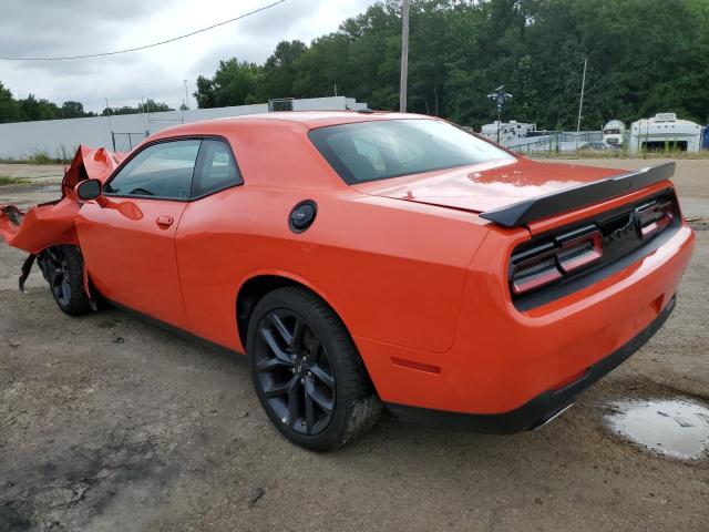 2C3CDZAG5NH238435 - 2022 DODGE CHALLENGER SXT ORANGE photo 2