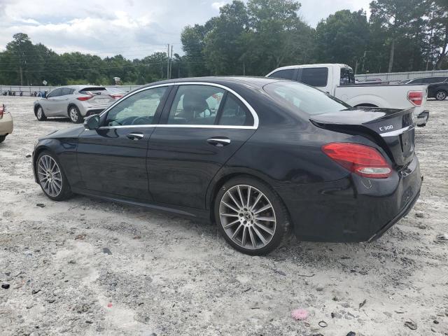 WDDWF4JB2HR308171 - 2017 MERCEDES-BENZ C 300 黑色 照片 2