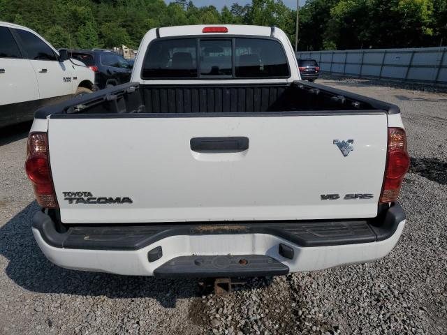 5TEUU42N08Z589679 - 2008 TOYOTA TACOMA ACCESS CAB თეთრი ფოტო 6