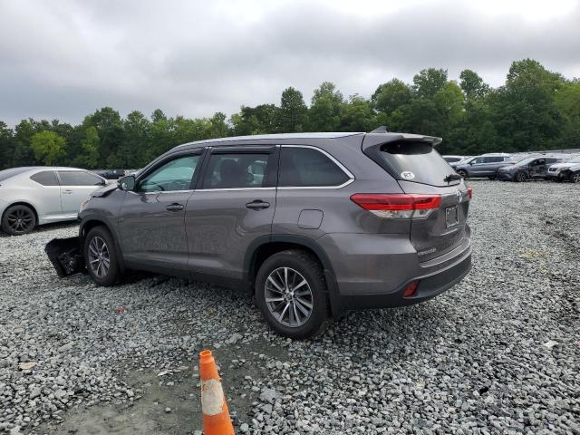 5TDJZRFH4KS625240 - 2019 TOYOTA HIGHLANDER SE GRAY photo 2