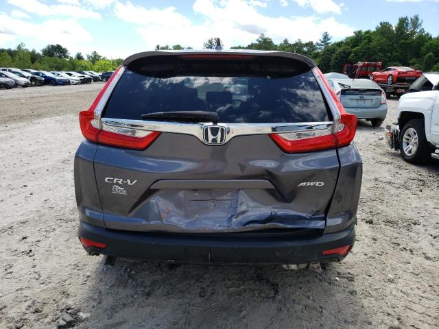 2HKRW2H58HH675675 - 2017 HONDA CR-V EX GRAY photo 6