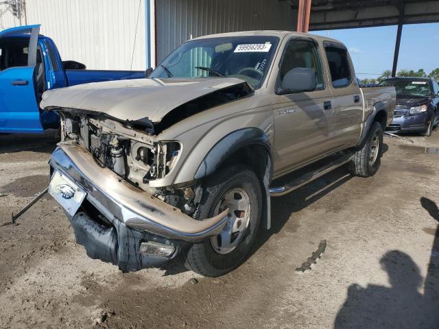 5TEGN92NX4Z462262 - 2004 TOYOTA TACOMA DOUBLE CAB PRERUNNER TAN photo 1