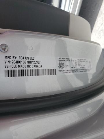 2C4RC1BG7RR125367 - 2024 CHRYSLER PACIFICA TOURING L Gümüş foto 14