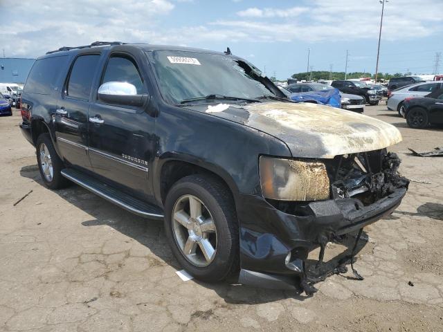 1GNSKKE74ER138459 - 2014 CHEVROLET SUBURBAN K1500 LTZ BLACK photo 4