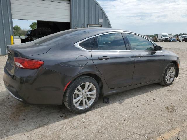 1C3CCCAB2GN104349 - 2016 CHRYSLER 200 LIMITED GRAY photo 3