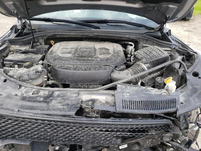 1C4RDJDG6KC771315 - 2019 DODGE DURANGO GT SILVER photo 12