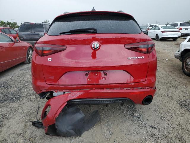 ZASPAKBN8N7D28563 - 2022 ALFA ROMEO STELVIO TI RED photo 6