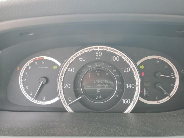 1HGCR3F85DA016729 - 2013 HONDA ACCORD EXL თეთრი ფოტო 9