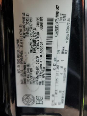 1FMCU9GX8DUA06101 - 2013 FORD ESCAPE SE BLACK photo 14