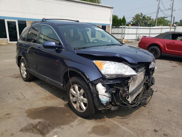 5J6RE48767L015719 - 2007 HONDA CR-V EXL BLUE photo 4