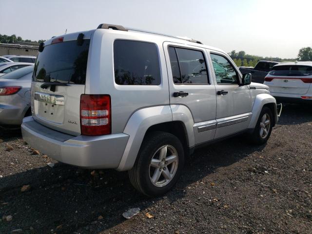 1J8GN58K88W214500 - 2008 JEEP LIBERTY LIMITED SILVER photo 3