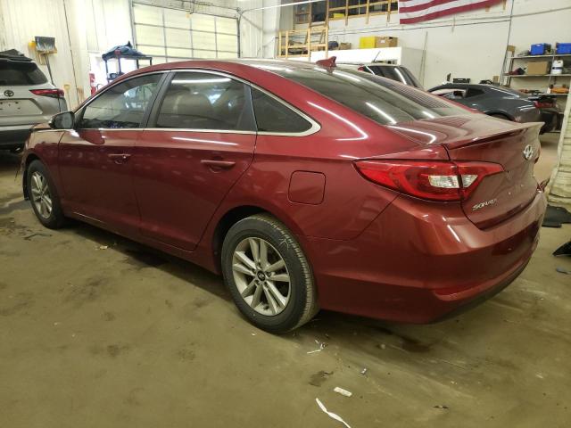 5NPE24AA8FH136094 - 2015 HYUNDAI SONATA ECO BURGUNDY photo 2