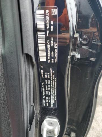 ZARFAEBN7J7581475 - 2018 ALFA ROMEO GIULIA 黑色 照片 12