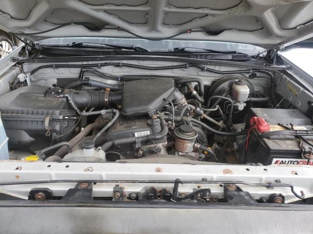 5TEUX42NX7Z428195 - 2007 TOYOTA TACOMA ACCESS CAB ვერცხლისფერი ფოტო 11