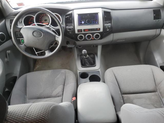 5TEUX42NX7Z428195 - 2007 TOYOTA TACOMA ACCESS CAB ვერცხლისფერი ფოტო 8