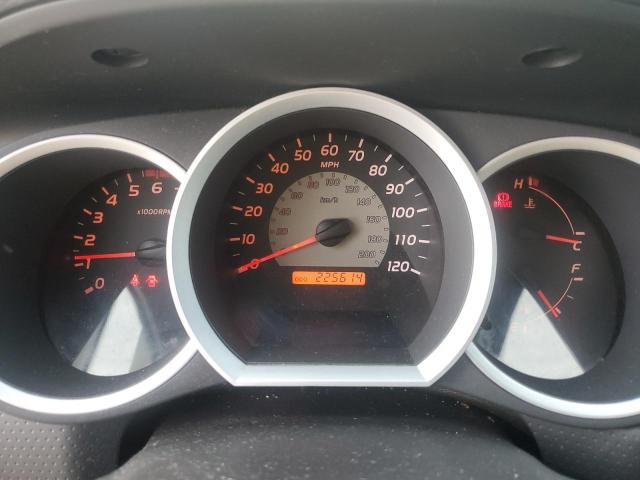 5TEUX42NX7Z428195 - 2007 TOYOTA TACOMA ACCESS CAB ვერცხლისფერი ფოტო 9