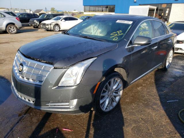 2G61V5S3XD9106884 - 2013 CADILLAC XTS PLATINUM BLACK photo 2