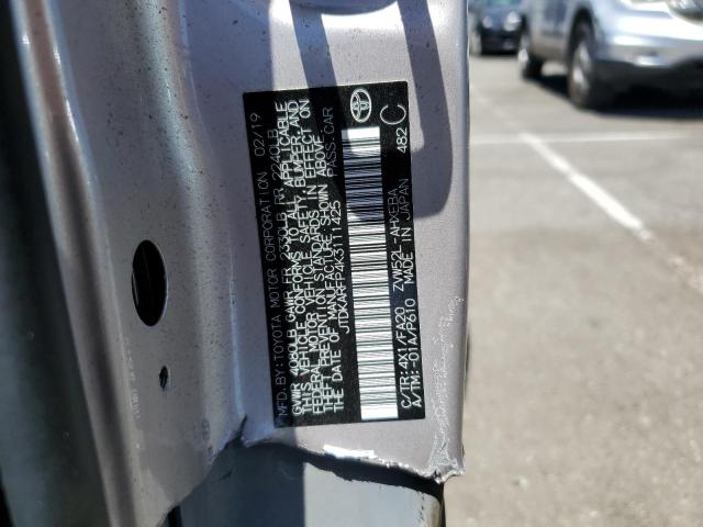 JTDKARFP4K3111425 - 2019 TOYOTA PRIUS PRIM SILVER photo 13