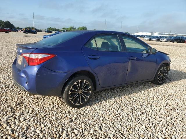 5YFBURHE1FP328107 - 2015 TOYOTA COROLLA L BLUE photo 3