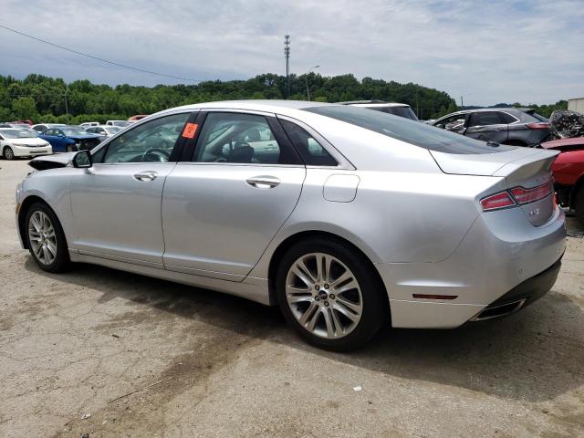 3LN6L2G92GR622140 - 2016 LINCOLN MKZ SILVER photo 2