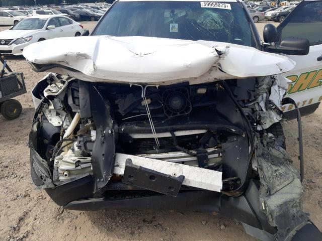 1FM5K8ARXHGB65533 - 2017 FORD EXPLORER POLICE INTERCEPTOR WHITE photo 11