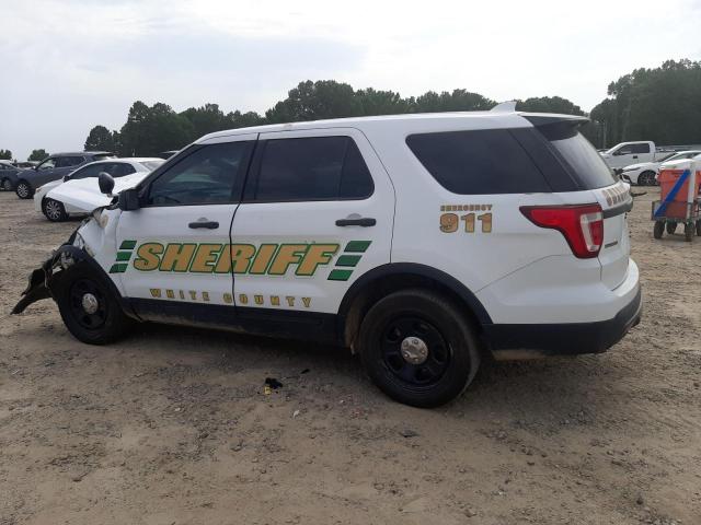 1FM5K8ARXHGB65533 - 2017 FORD EXPLORER POLICE INTERCEPTOR WHITE photo 2