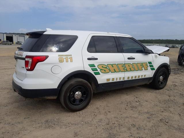 1FM5K8ARXHGB65533 - 2017 FORD EXPLORER POLICE INTERCEPTOR WHITE photo 3