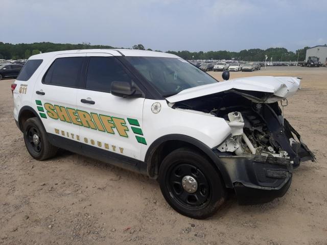 1FM5K8ARXHGB65533 - 2017 FORD EXPLORER POLICE INTERCEPTOR WHITE photo 4