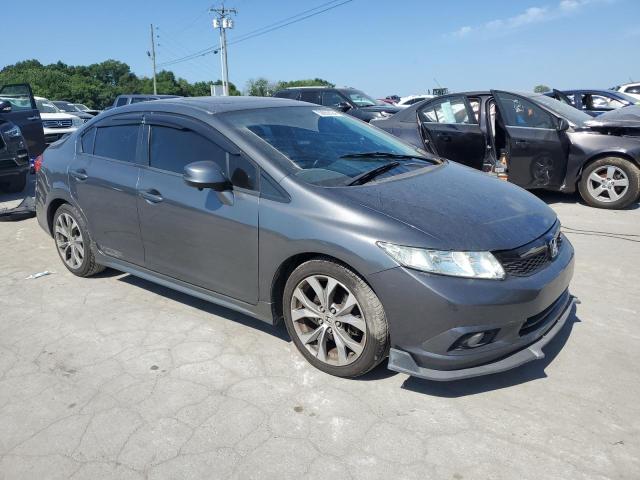 2HGFB6E55CH700500 - 2012 HONDA CIVIC SI GRAY photo 4