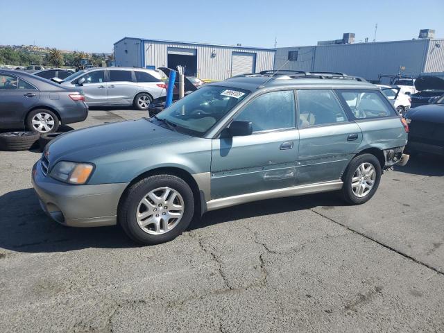 4S3BH675317624826 - 2001 SUBARU LEGACY OUTBACK AWP 青色 照片 1