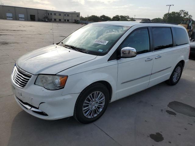 2C4RC1CGXDR531263 - 2013 CHRYSLER TOWN & COU TOURING L WHITE photo 1