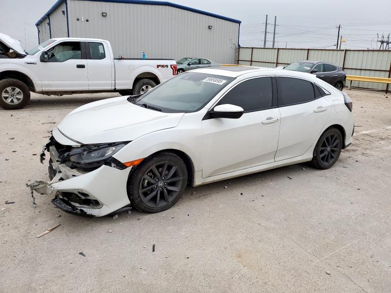 SHHFK7H86LU215491 - 2020 HONDA CIVIC EXL WHITE photo 1