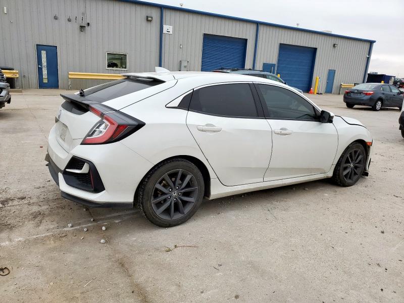 SHHFK7H86LU215491 - 2020 HONDA CIVIC EXL WHITE photo 3