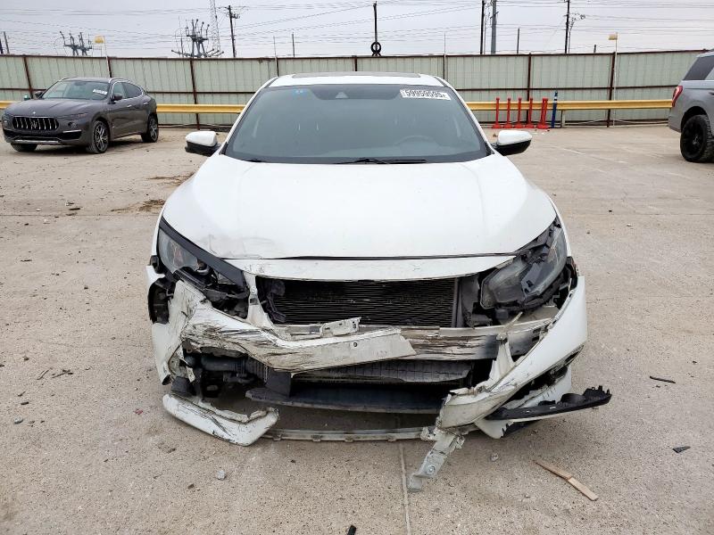 SHHFK7H86LU215491 - 2020 HONDA CIVIC EXL WHITE photo 5