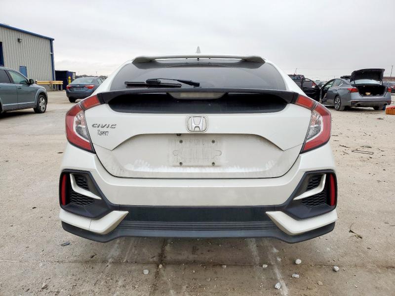 SHHFK7H86LU215491 - 2020 HONDA CIVIC EXL WHITE photo 6